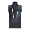 ortovox fleece grid vest m black steel 159354