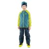 Dynafit mikina Youngstar Polartec Hooded lime punch