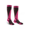 Bridgedale ponožky Ski Lightweight Women graphite/pink/388