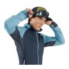 Dynafit mikina Transalper PTC Hooded JKT M storm blue3