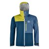Ortovox bunda 3L Ortler Jacket Men's, petrol blue
