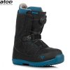 Gravity boty na snowboard Micro Atop black denim (Velikost bot UK 4)