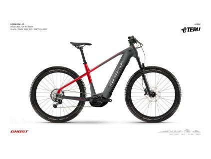 3522 3522 ghost horske elektrokolo e teru pro b750 black red