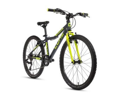 3924 3924 detske kolo core nipper 24 jednoprevodnik 1x7 cerny mat se zlutou 2025