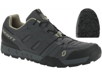 4065 4065 cyklisticka obuv scott sport crus r flat lace tmave seda bezova