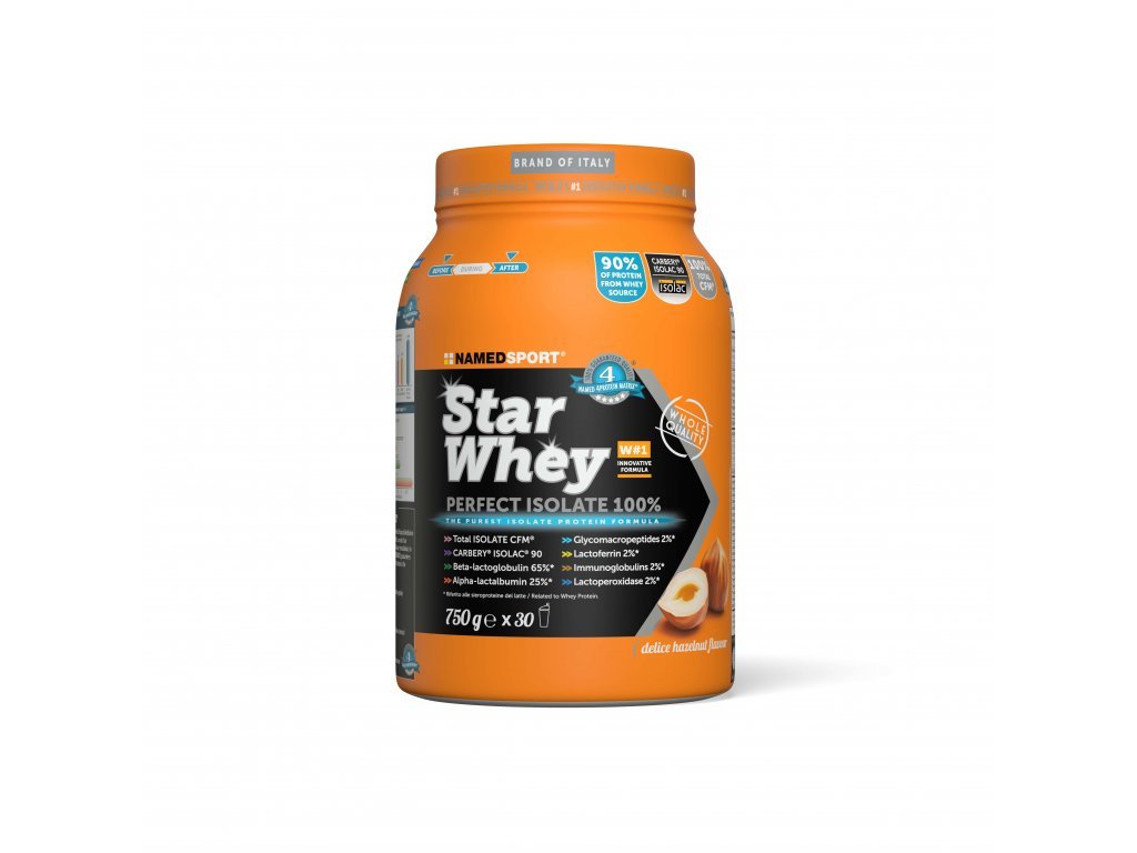 STAR WHEY ISOLATE DELICE HAZELNUT- 750g, proteinový nápoj