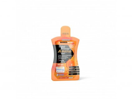 TOTAL ENERGY AMINO GEL ORANGE FLAVOUR - 50ml, energetický gel