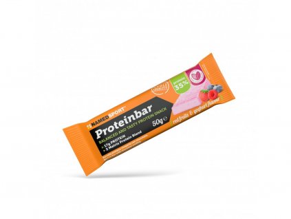 PROTEINBAR RED FRUITS & YOGHURT - 50g, proteinová tyčinka