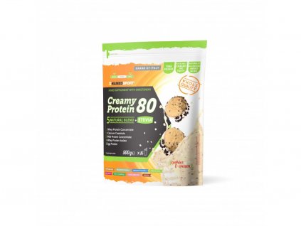 CREAMY PROTEIN 80 COOKIES & CREAM - 500g, proteinový nápoj