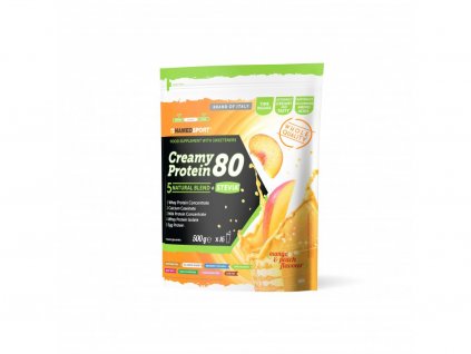 CREAMY PROTEIN 80 MANGO PEACH - 500g, proteinový nápoj