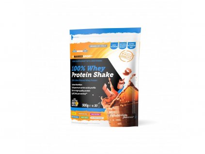 100% WHEY PROTEIN SHAKE MILK CHOCOLATE - 900g, proteinový nápoj