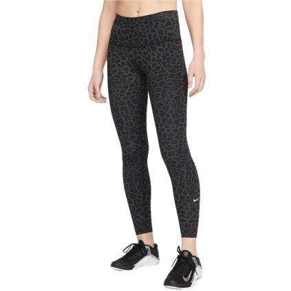 Nike One High-Waisted Printed