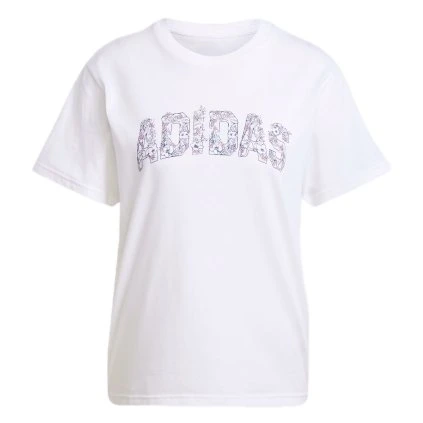 Adidas White Illu Tee 2 W