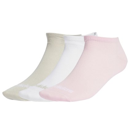 Adidas Unisex Thin Linear Low-Cut Socks 3