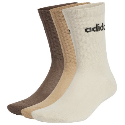 Adidas Linear Crew Cushioned Socks 3 Pairs