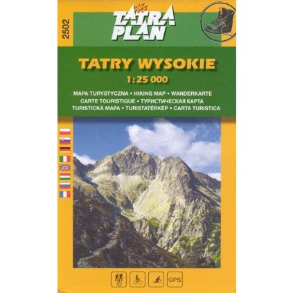 Vysoké Tatry 1:25 000, pol.
