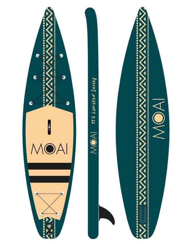 Moai 11\'6 Ultra Light Paddleboard Limited Edition Velikost: Univerzální velikost
