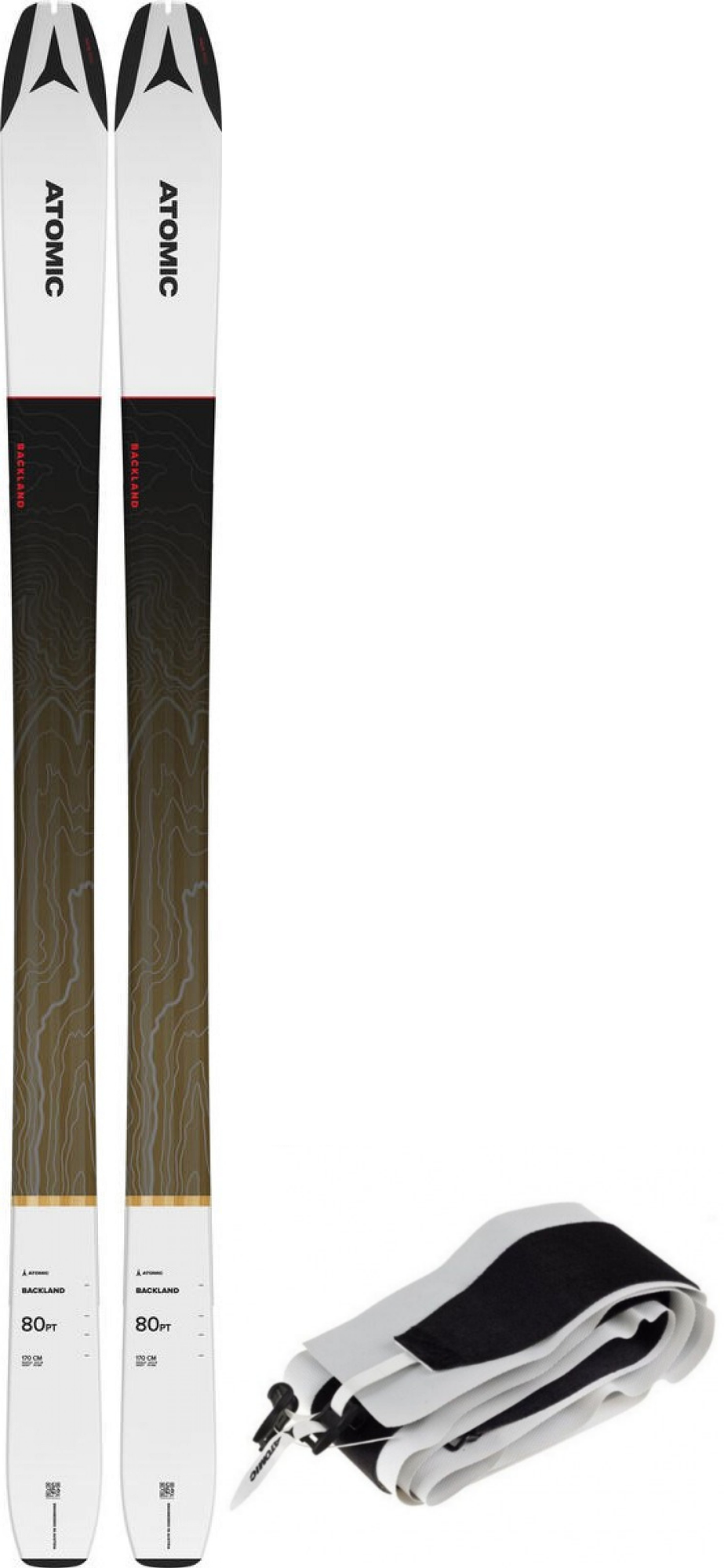 Atomic Backland 80 PT + Skin 78/80 Velikost: 163 cm