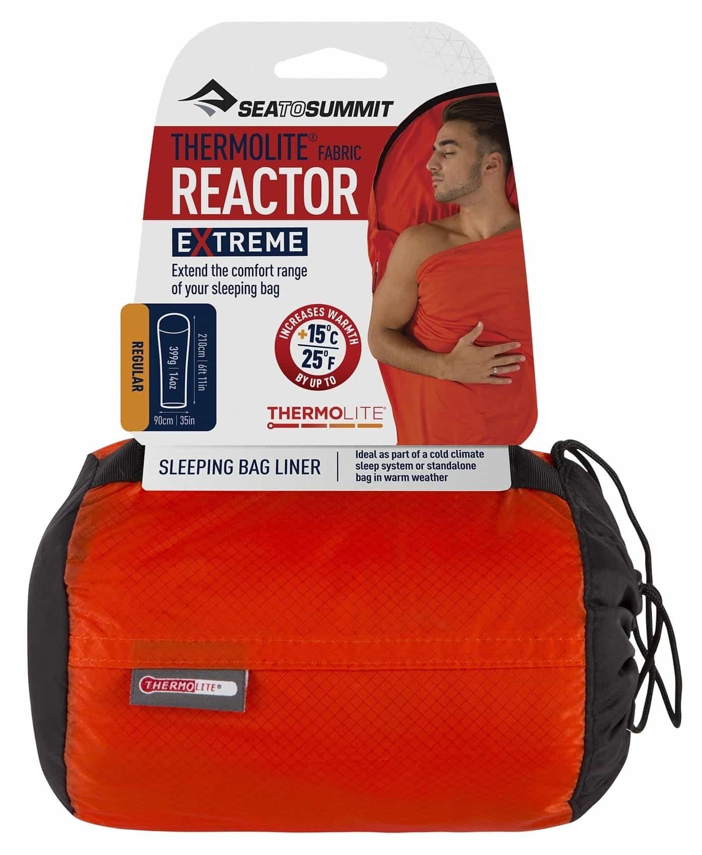 Sea To Summit Reactor Extreme Thermolite Regular Velikost: Univerzální velikost