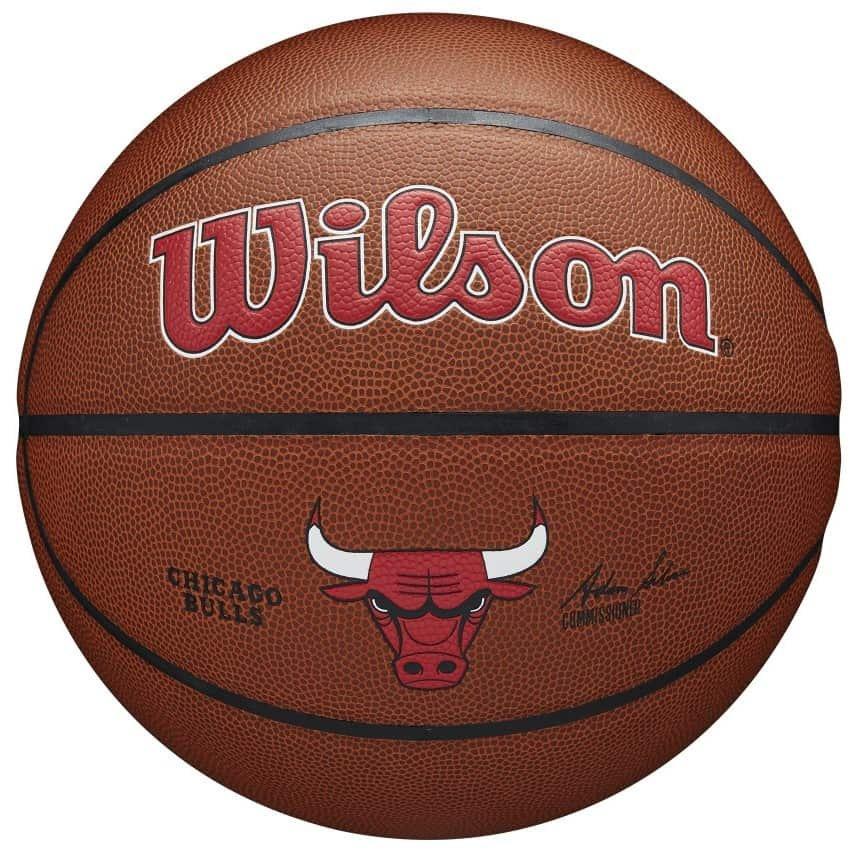 Levně Wilson NBA Team Composite Chicago Bulls Velikost: size 7