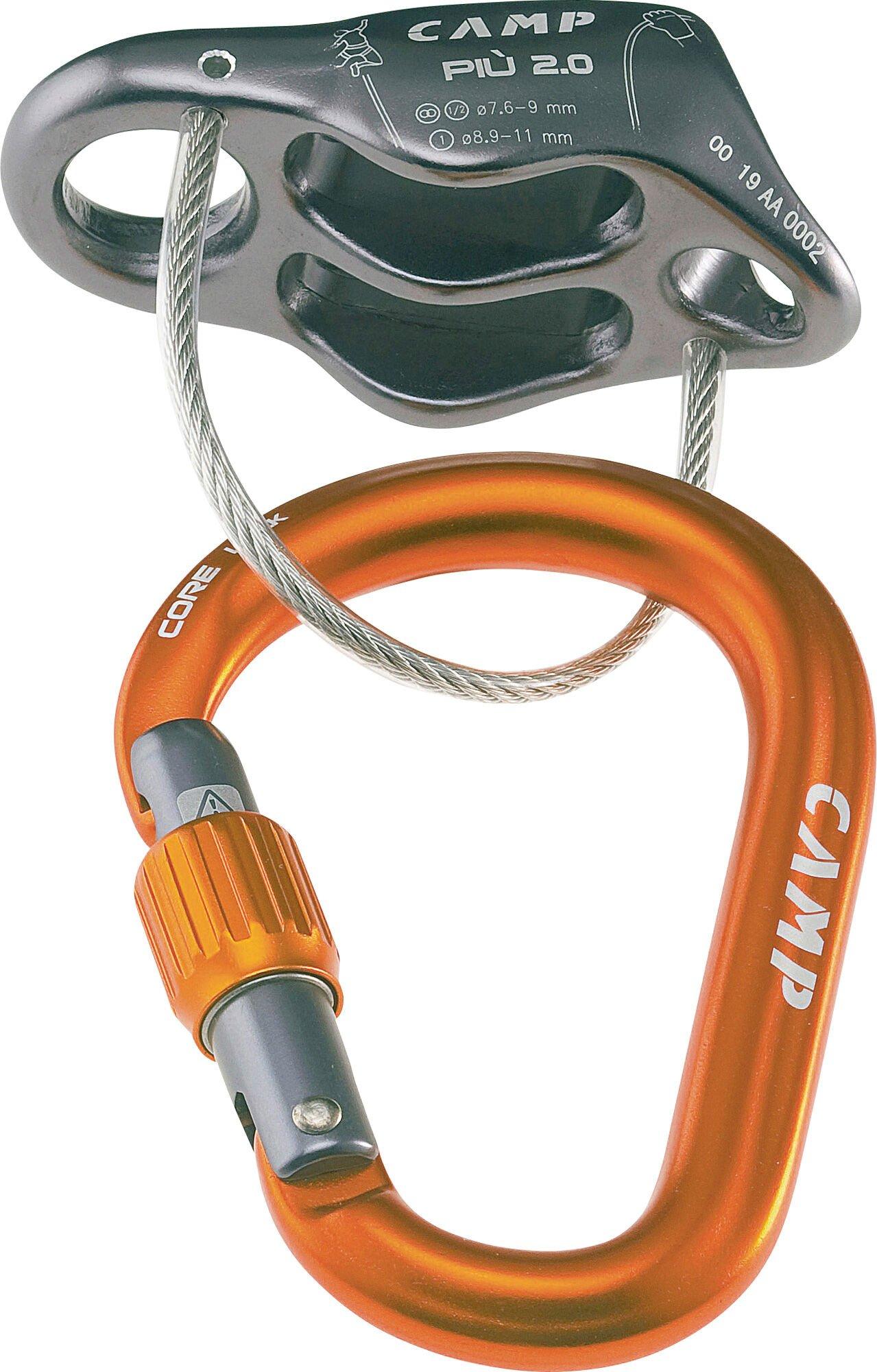 Camp Piu 2.0 Belay and Core Lock Carabiner Kit Velikost: Univerzální velikost