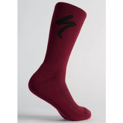 Specialized Merino Midweight Tall Logo Socks