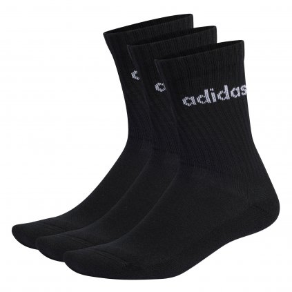 Adidas Linear Crew Cushioned Socks 3 Pairs