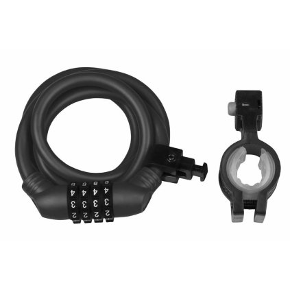 Cytec Soft Spiral Cable Lock 4-code