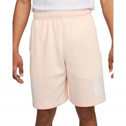 nike sportswear club mens graphic shorts guava ice white white bv2721 838 3 1533695