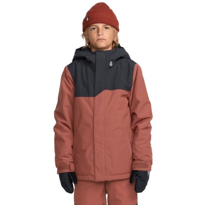 volcom stone 91 ins jacket henna a.1024