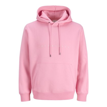 jackjones jjestarjjsweathoodnoos pink