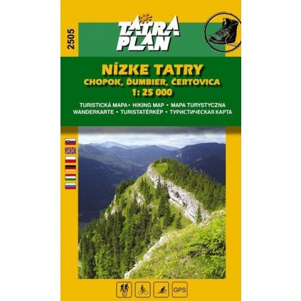 TM 2505 Nízke Tatry, Chopok 1-25 000
