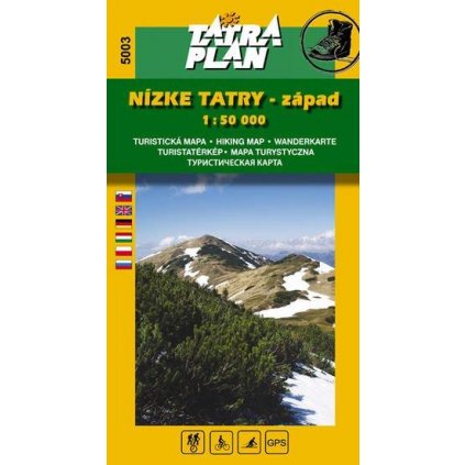 TM 5003 Nízke Tatry, západ 1-50 000