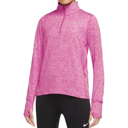 nike 1 2 zip womens running top active fuchsia reflective silver cu3220 623 4 1415927