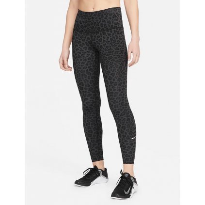 Nike One High-Waisted Printed