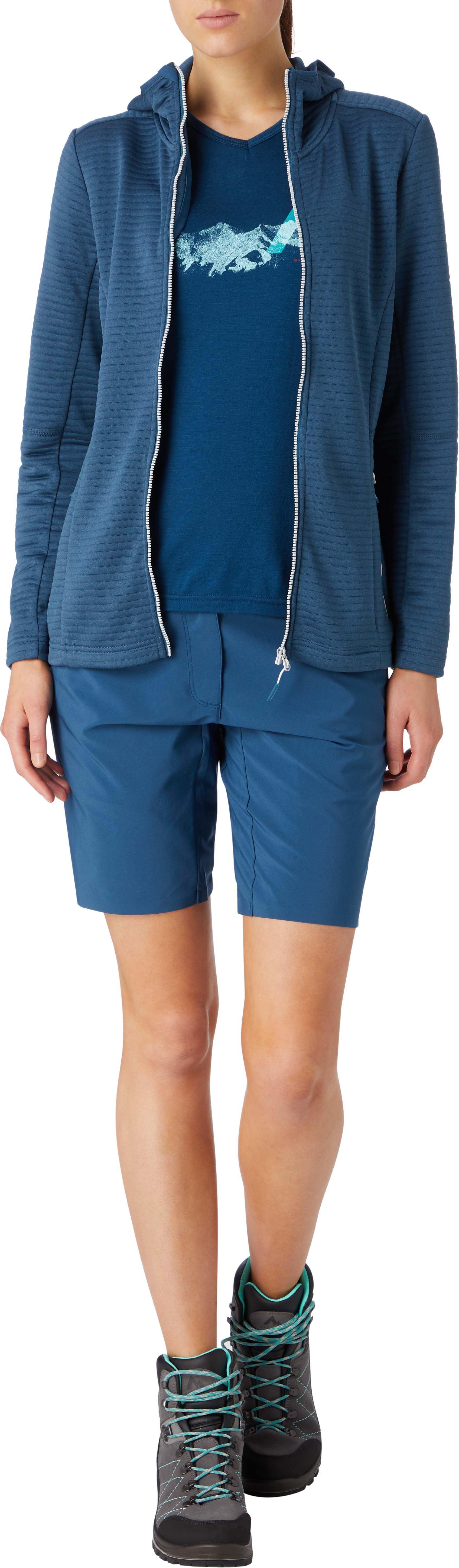McKinley M-Tec Aami Hooded Midlayer W , Dámska mikina, Velikosť: 44