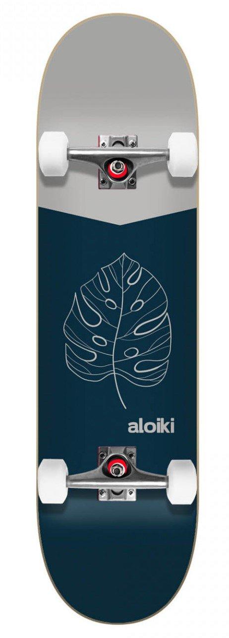 Skateboardový set Aloiki Blue Leaf 7.87\