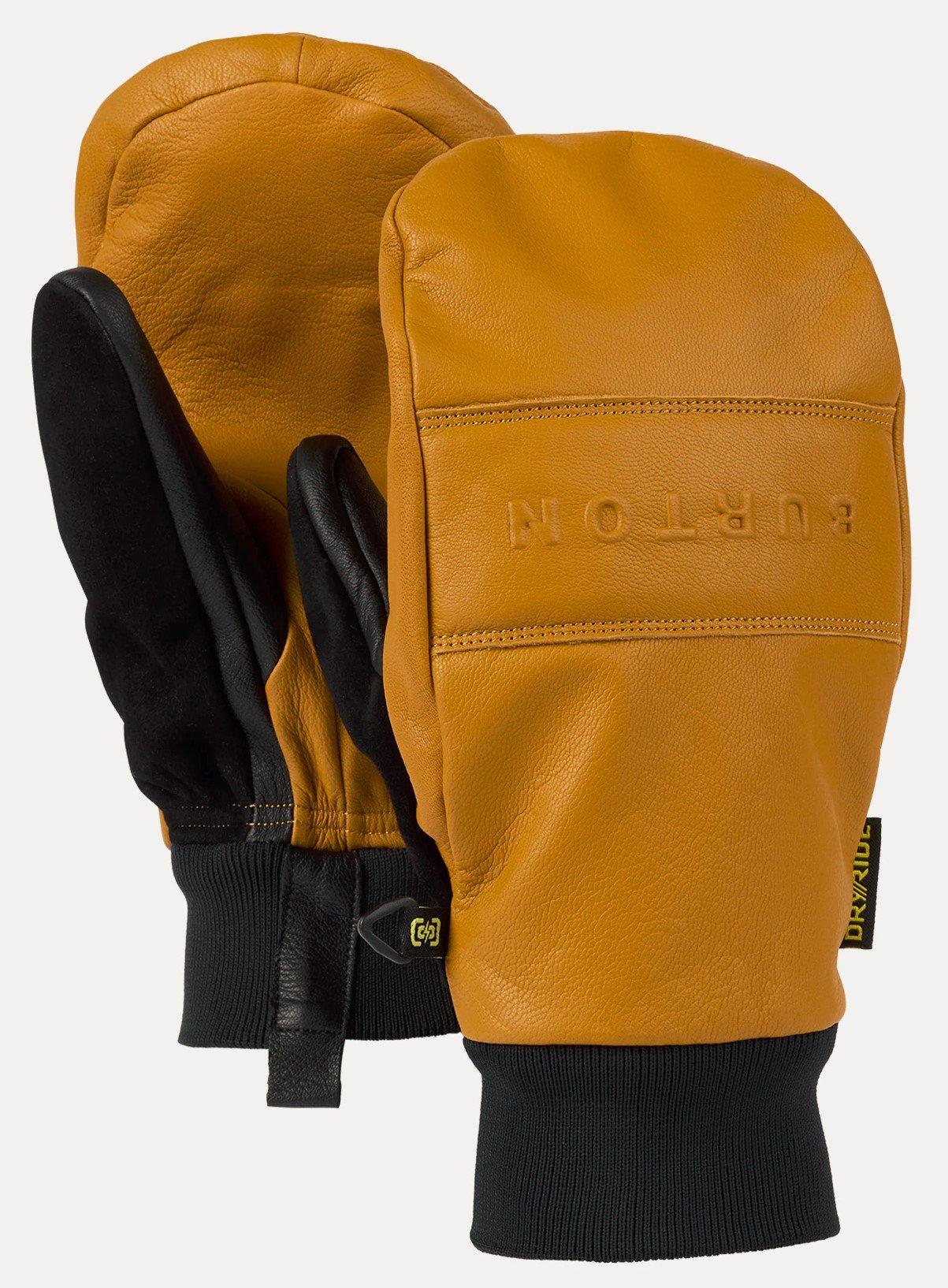 Burton Treeline Leather Mittens , Rukavice, Velikosť: M
