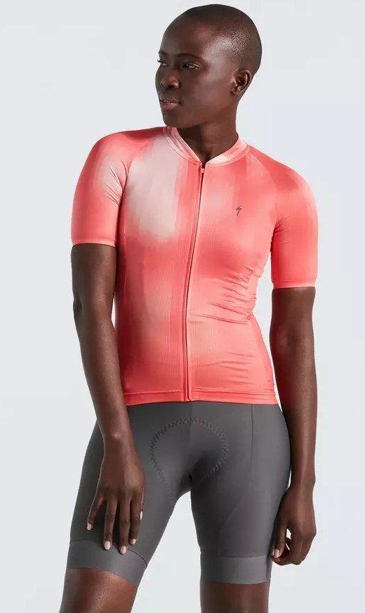 Specialized SL Air Distortion Jersey W , Dámsky cyklistický dres, Velikosť: L