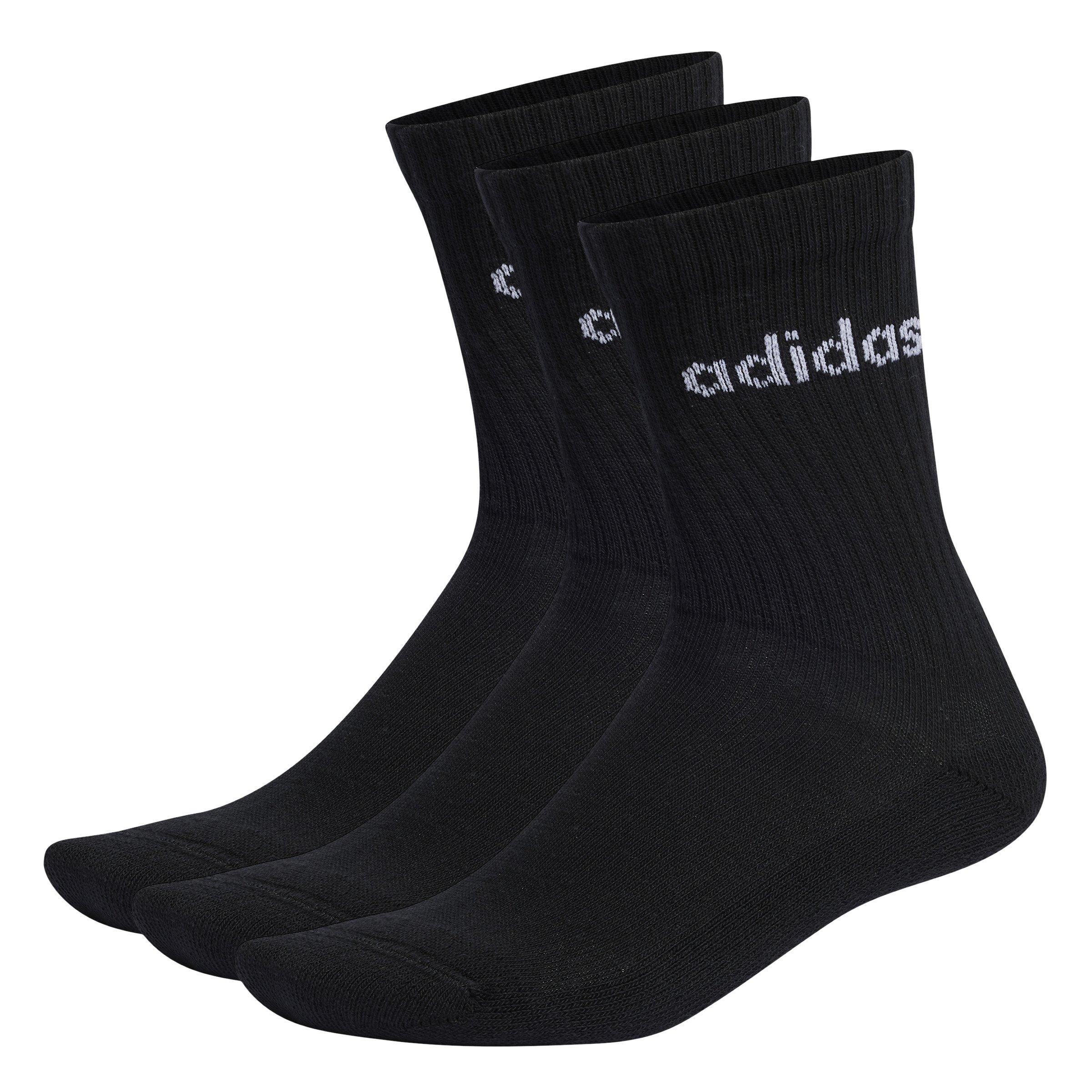 Adidas Linear Crew Cushioned Socks 3 Pairs , Ponožky, Velikosť: M