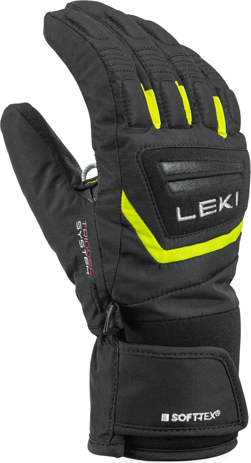 Lyžiarske rukavice Leki Griffin 3D Junior Veľkosť: 5