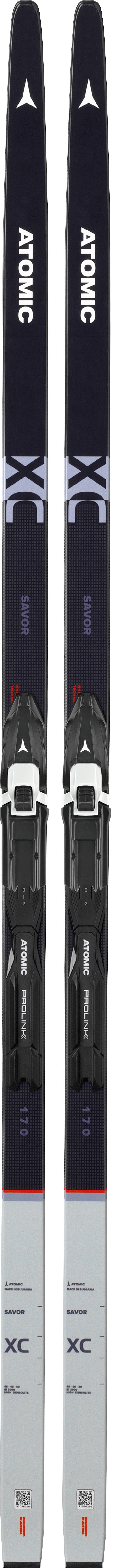Palice na bežecké lyžovanie Atomic Savor XC Skintec MED + Prolink Shift PRO CL Veľkosť: 185 cm