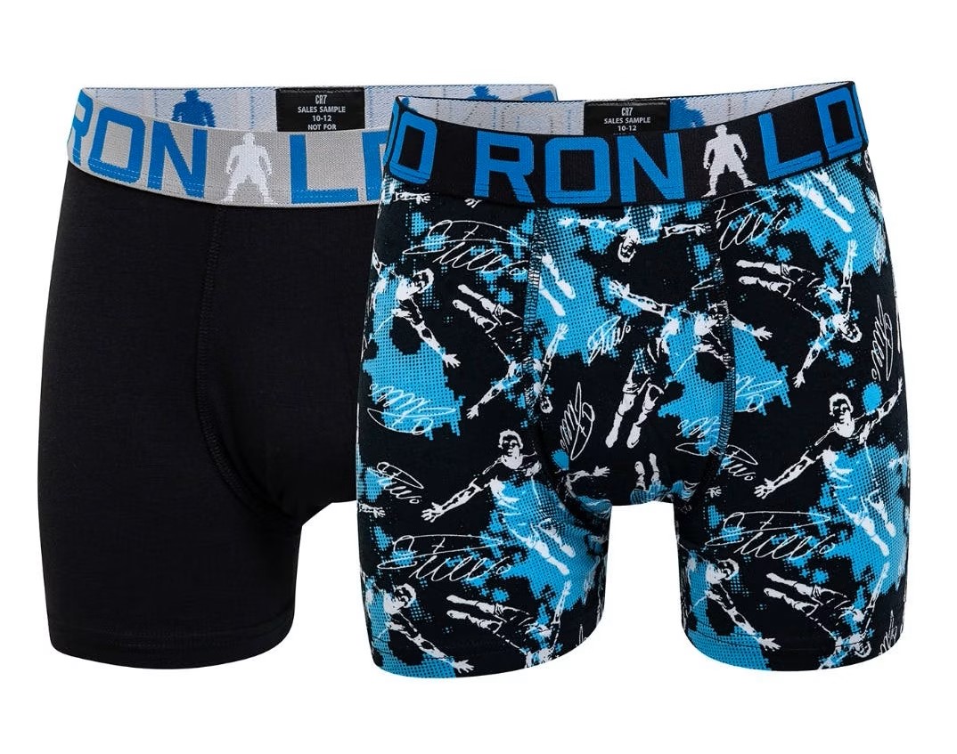 CR7 Boxer Trunk 2-pack Junior 8/164, Pánska spodná bielizeň, Velikosť: 158/164