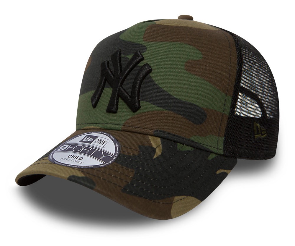 New Era New York Yankees 9Forty Trucker Cap Kids , Šiltovka, Velikosť: Youth