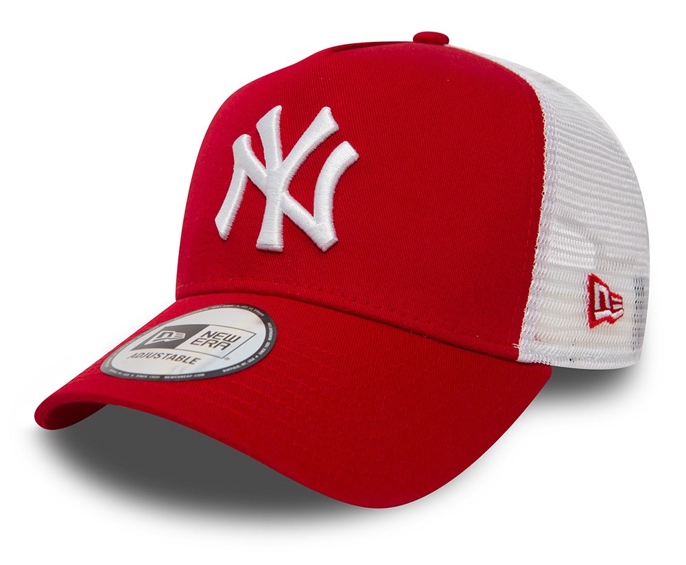 New Era New York Yankees A-Frame Trucker Cap , Šiltovka, Velikosť: Univerzálna veľkosť