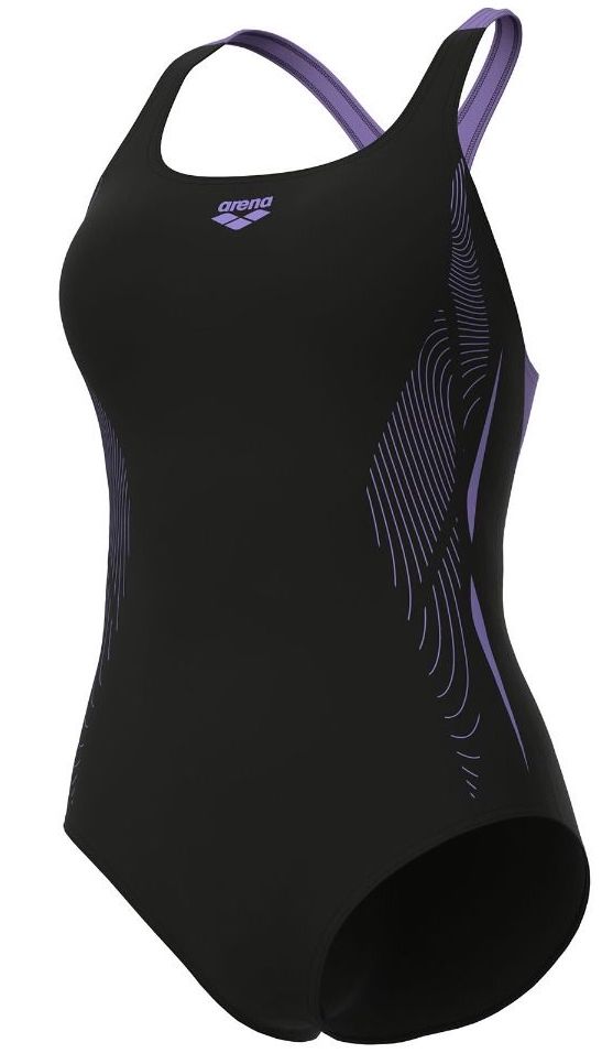 Arena Swimsuit Swim Pro Back Graphic W , Plavecké plavky, Velikosť: 38