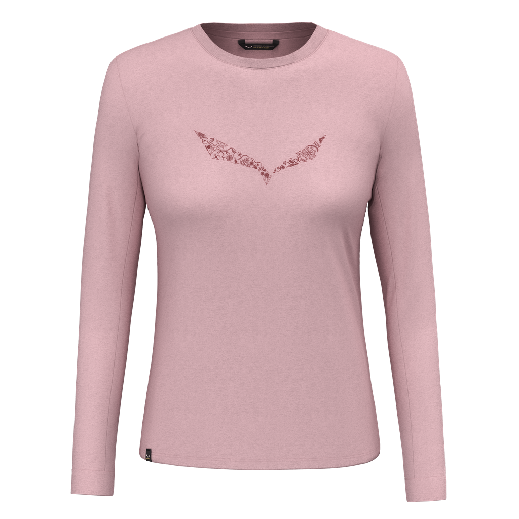 Salewa Solidlogo Dry Tee W , Dámske tričko, Velikosť: 36
