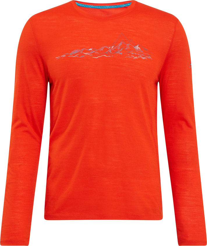 McKinley Shane Long Sleeve T-Shirt M Veľkosť: L