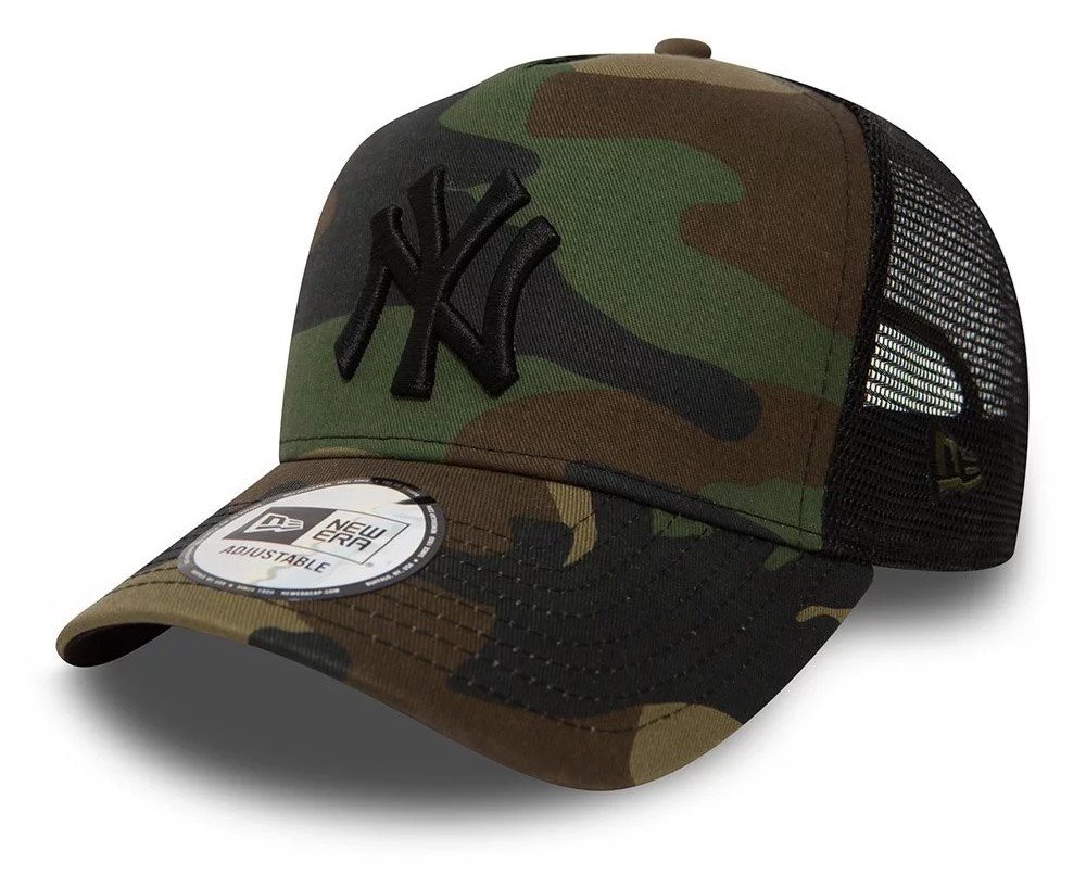 New Era New York Yankees A-Frame Trucker Cap , Šiltovka, Velikosť: Univerzálna veľkosť