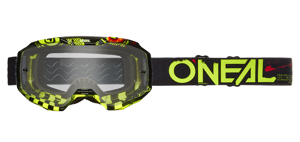 O`NEAL O'Neal B-10 Goggle Attack , Kolíky, Velikosť: Univerzálna veľkosť